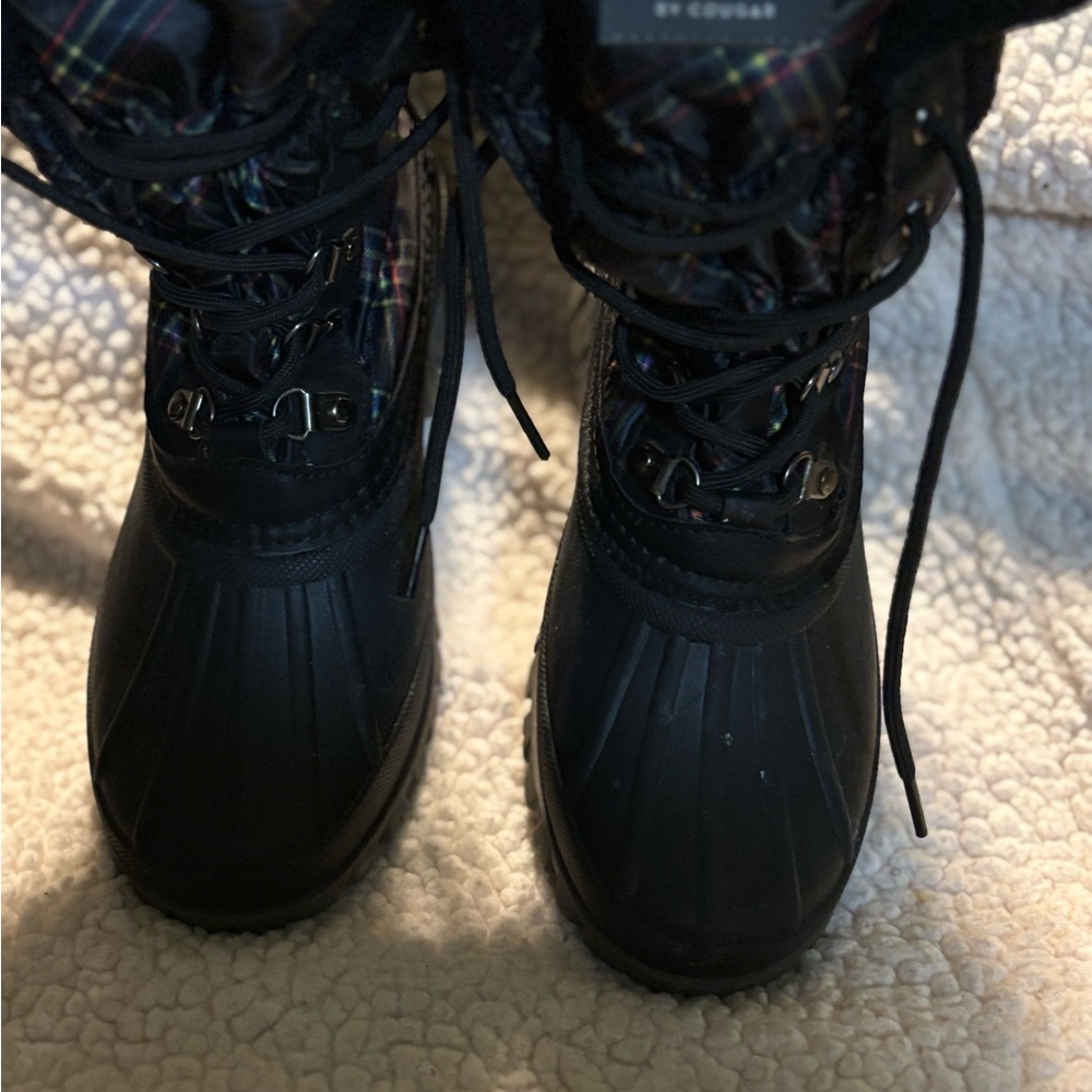 Cougar Black Winter & Rain Boots